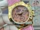 Swiss Replica Rolex Beach Daytona Yellow Gold Case Pink MOP Dial Watch 40mm (3)_th.jpg